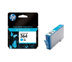 HP CB318EE Ink Cart No.364 pro D5460, C5380, 3ml, Cyan 