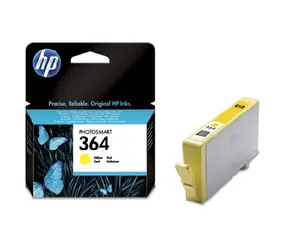 HP CB320EE originální cartridge 364 / Photosmart 5510, 7510 / 3 ml / Žlutá