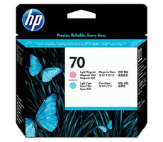 HP C9405A  originální tisková hlava 70 / Designjet Z2100, Z3100 / Light cyan + light magenta 