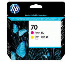 HP C9406A  originální tisková hlava 70 / Designjet Z2100, Z3100 / Magenta + yellow 