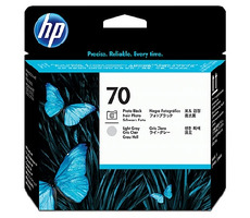 HP C9407A originální tisková hlava 70 / Designjet Z2100, Z3100 / Photo black + grey 