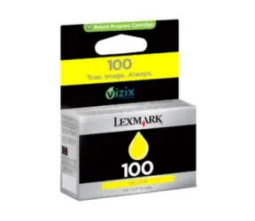 Lexmark No 100 originální inkoustová kazeta žlutá / 14N0902E