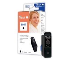 Peach T007 alternativní cartridge / Epson Stylus Photo 790 / 870 / 16 ml / černá