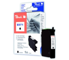 Peach T0711 alternativní cartridge s chipem / 7.4 ml / Černá