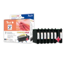 Peach T0801-T0806 alternativní cartridge / 7 x 8,6 ml  / CombiPack PLUS