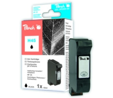 Peach Remanufactured 45 alternativní cartridge / DeskJet 800, 1600 / 42 ml / Černý