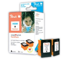 Peach 338 alternativní cartridge pro DeskJet 5740 černá / TwinPack