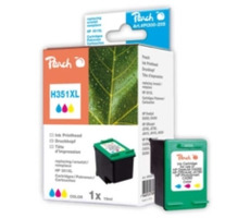 Peach 351XL alternativní cartridge / Designjet Z2100, 3100 / 21 ml / Barevná