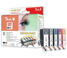 PEACH kompatibilní cartridge Canon PGI-520/CLI-521 MultiPack, 2xBlack, Cyan, Magenta, Yellow, 19ml, 4x10ml