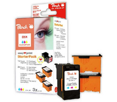 Peach CL-41 alternativní cartridge/ starter pack 1+3/ color