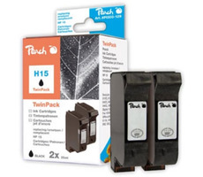 Peach 15 alternativní cartridge / HP DJ 810C, 840C / 2x44 ml Twinpack / Černá