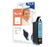 Peach E049 alternativní cartridge / Epson R210/R310 / 13 ml / světle azurová