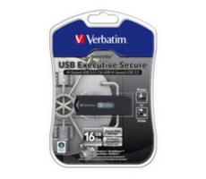 16GB Verbatim / Flash Disk / Store 'n' Go Executive Secure Retractable
