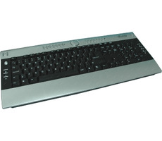 ACUTAKE ACU-OFFICEKEYBOARD 1 / USB / PS2 / CZ / Černo-stříbrná