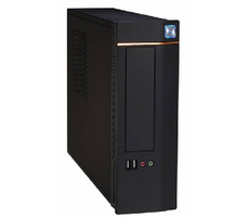 EUROCASE MicroTower WT-02 TFX, MINI ITX, bez zdroje, černý