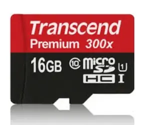 Transcend Micro SDHC 16GB (UHS-1)