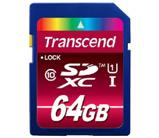 Transcend Ultimate SDXC karta 64GB Class 10 UHS-I