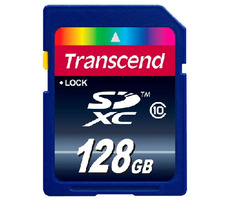 Transcend SDXC karta 128GB Class 10