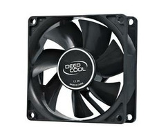 DEEPCOOL XFAN 80 CASE FAN / chlazení pro CASE / 80x80x25mm / černý