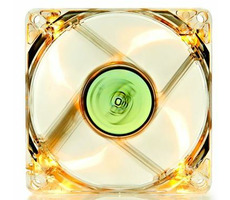 DEEPCOOL XFAN 80L/Y CASE FAN / chlazení pro CASE / 80x80x25mm / žlutý