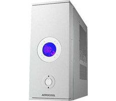 AeroCool CoolView Case SV / PC skříň / Bez zdroje / srříbrná