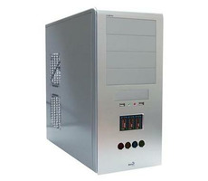 AeroCool I-Curve+ -SV (EN52122) / PC skříň / displej / Bez zdroje / stříbrná