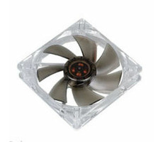 AKASA AK-191SM / ventilátor / 120 x 25mm / 1400RPM / kluzné ložisko / velmi tichý / kouřově tmavý