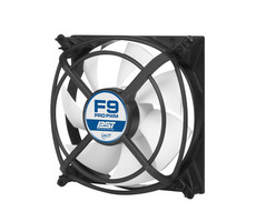 ARCTIC F9 PRO PWM PST / 92 mm / Fluid Dynamic Bearing / 0.4 Sone @ 2000 RPM / 66.3 m3h / 4-pin
