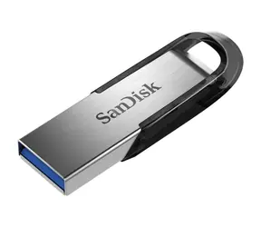 SanDisk Ultra Flair 32 GB / Flash disk / USB3.0 / 150 MB/s / stříbrná