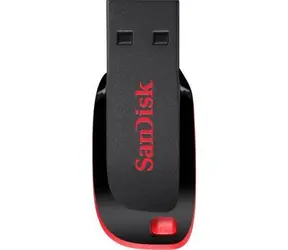 SanDisk Cruzer Blade 64 GB / Flash Disk / USB 2.0 / zápis: 7MB/s; čtení: 18MB/s / černá