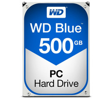 WD Blue 500GB / HDD / 3.5" SATA III / 7 200 rpm / 32MB cache / 2y