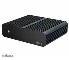 AKASA Euler / skříň mini-ITX / 120W / pasivní chlazení / bez loga