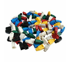DATACOM Ochrana RJ45 bublinka 100ks šedá / větší otvor / CAT6 