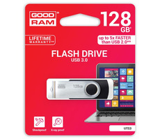 GOODRAM UTS3 128GB černá / Flash disk / USB 3.0 / čtení: 60MBs / zápis: 20MBs