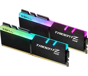 G.SKill Trident Z RGB 16GB (2x8GB) 3000MHz černá / DDR4 / 16-18-18-38 / 1.35V / XMP 2.0 / LED podsvícení