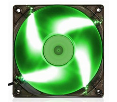 EVOLVEO ventilátor 140mm LED zelený