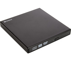 Sandberg USB Mini DVD vypalovačka / USB 2.0 / černá