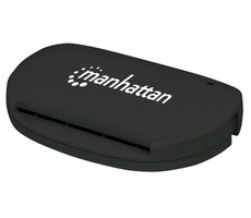 Manhattan Čtečka karet SIM / kontaktní / černá / USB 2.0.