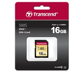 Transcend 500S SDHC 16GB