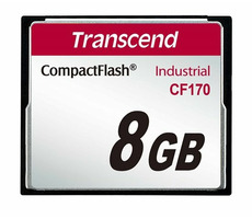 Transcend Industrial CF170 8GB / CF / 50 pin / R: 90MBps / W: 60MBps / MLC