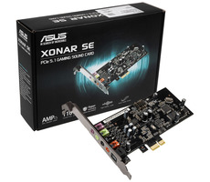 ASUS XONAR SE / zvuková karta / PCI-E / 5.1 / výstup 3 x 3.5 mm jack & SPDIF