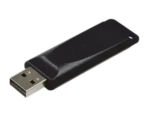Verbatim Store 'n' Go Slider 32GB černá / Flash Disk / USB 2.0 / čtení: 10MBs / zápis: 4MBs