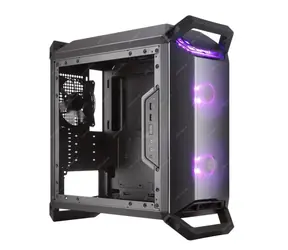 Cooler Master MasterBox Q300P černá / Micro ATX / 2x USB 3.0 / 2x 120mm RGB + 1x 120mm / bez zdroje / průhledná bočnice