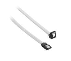 CableMod ModMesh Pravoúhlý SATA 3 Kabel 30cm - bílá