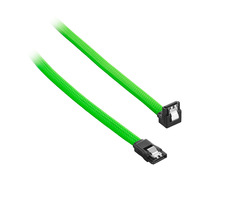 CableMod ModMesh Pravoúhlý SATA 3 Kabel 30cm - zelená
