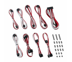 CableMod Classic ModMesh C-Series Kabel Kit pro Corsair Rmi & RMx - bílo-červená
