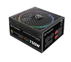 THERMALTAKE Toughpower Grand RGB Sync 750W / aktivní PFC / ATX 12V 2.4 / 140mm ventilátor / 80PLUS Gold / černá