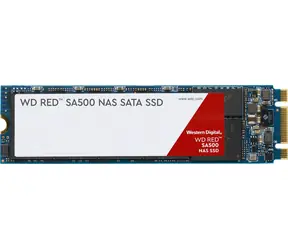 WD Red SA500 M.2 1TB / M.2 SSD 2280 / SATA 6Gbps / R: 560MBps / W: 530 MBps / 3D NAND /  IOPS R-W: 95k-85k / 5y