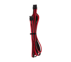 Corsair Premium Sleeved EPS12V & ATX12V kabel (Gen 4) červeno-černá (2ks) / textilní opletení / délka 750mm