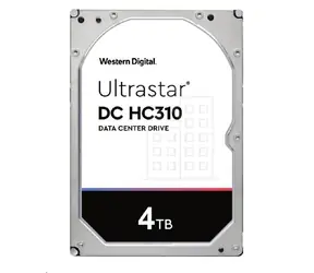 WD Ultrastar DC HC310 7K6 4TB (0B36048) / HDD / 3.5" SAS 12Gbs / 7 200 rpm / 512E SE P3 / 256MB cache / pro NAS